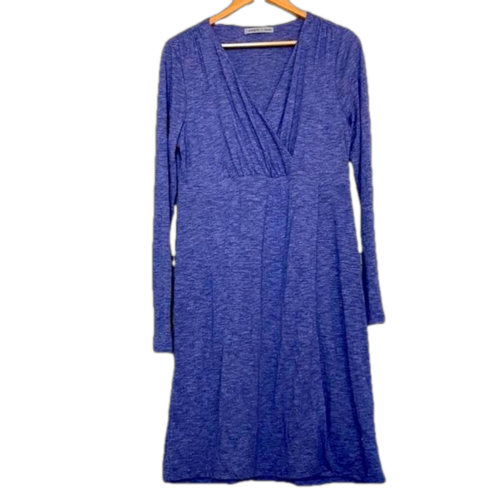 NWT ATHLETA Heathered wrap it up dress. Large